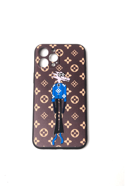 Capinha iPhone 11 Pro Max Louis Vuitton Marrom Claro